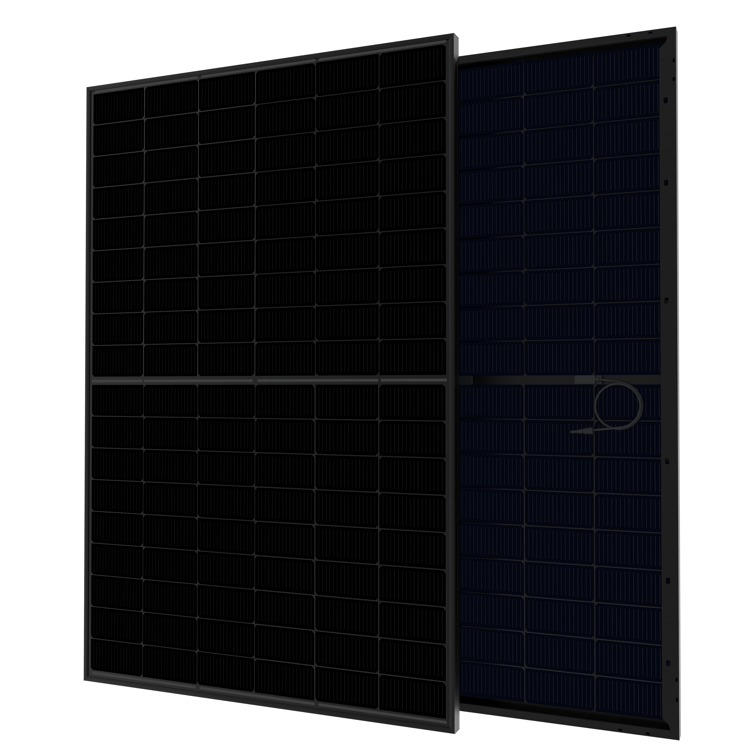 TALESUN 450W Bifacial TOPCon Full Black Solar Panels｜108