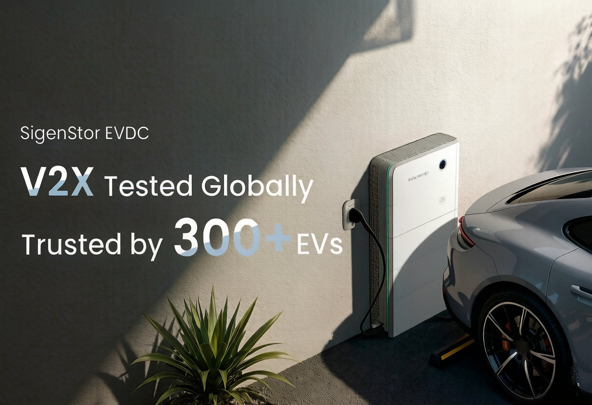 SigenStor-11.5-9.04/18.08/27.12 EVDC V2X Charging Solutions (With Load ...