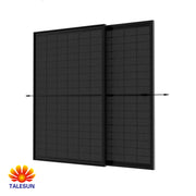 TALESUN 445 W Bifacial Dual Glass TOPCon Full Black Solar Module｜108-cell | N-type Mono-Crystallin | BIPRO TM7G54M 16BB