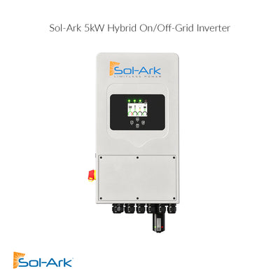SOL-ARK 5K-1P 5kW Pre-wired ALL-IN-ONE Hybrid Inverter