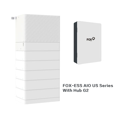 Fox ESS PowerQ AIO 11.4-EQL5 All-in-One Home Energy Storage System (With Fox Hub G2) | 11.4kW Output with 20kWh capacity |  Split-Phase Hybrid | AC Couple and DC Couple | Certificated UL9540 & CEC Listed