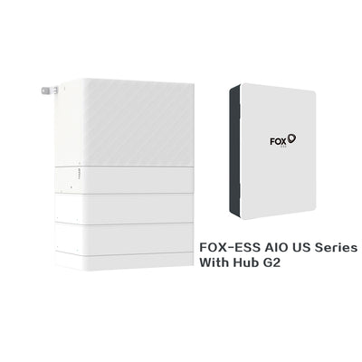 Fox ESS PowerQ US1H-11.4-EQL2-5 All-in-One Home Energy Storage System (With Fox Hub G2) | 8-20kWh |  Split-Phase Hybrid | AC and DC Couple | Certificated UL9540 CEC Listed