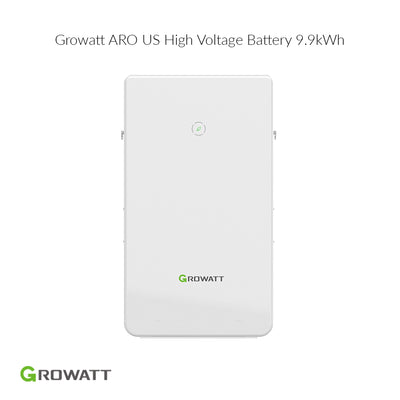 Growatt ARO 9.9kWh LFP High Voltage Battery System | Compatible With Growatt MIN Series Grid-Tie inverter | UL9540 Certifed and CEC Listed