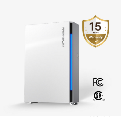 FranklinWH aPower2 AC-coupled LFP battery | 15-year limited warranty | UL1741 UL9540A certified safety