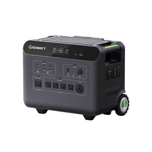 Growatt HELIOS 3600 Portable Power Station | 3686Wh 51.2V & 3600W 70Ah | LFP