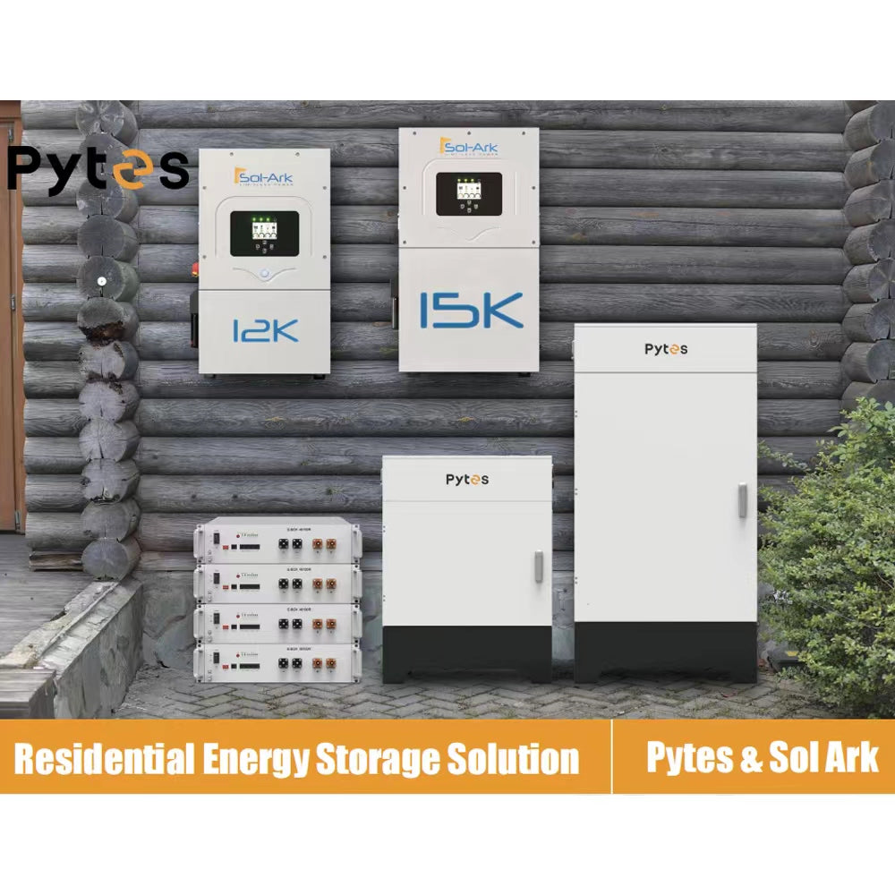 Pytes E-Box-48100R 5.12kWh 51.2V LFP Battery | 10 Years Warranty | UL ...