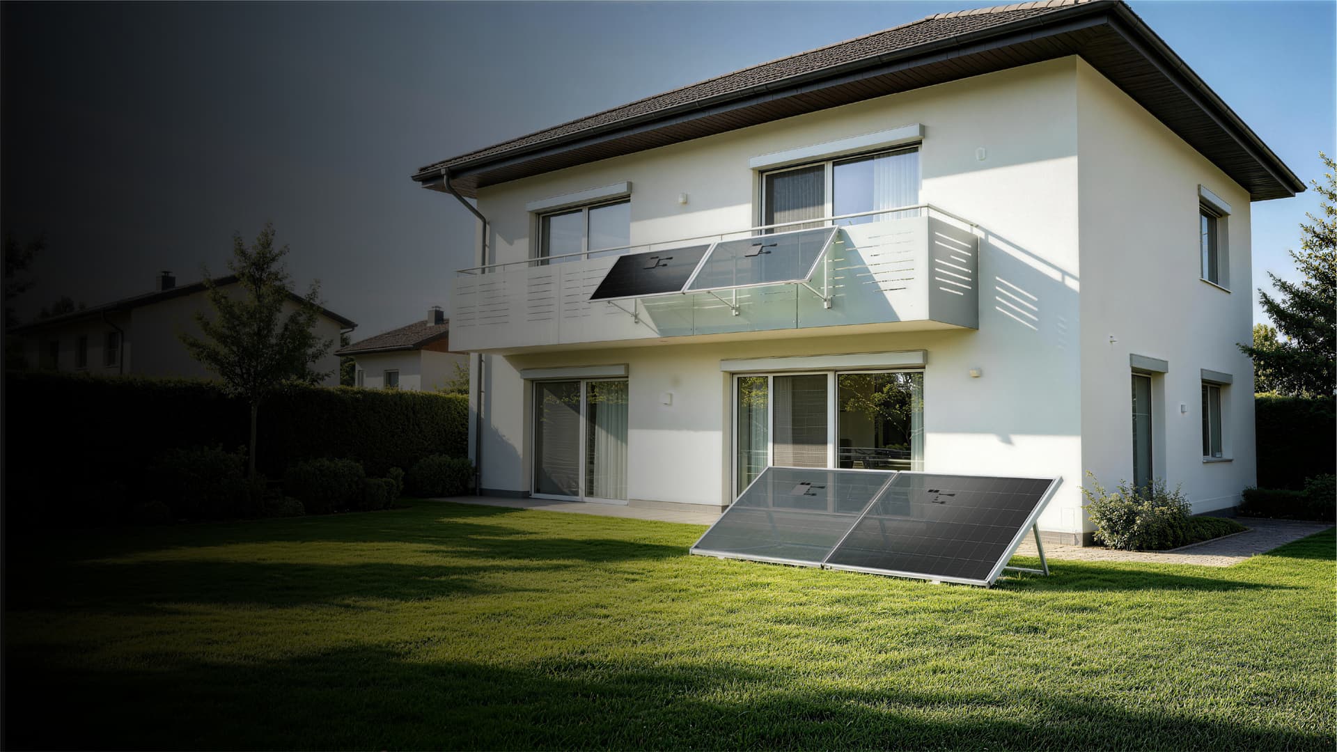 Small home solar panels for clean daytime energy generation